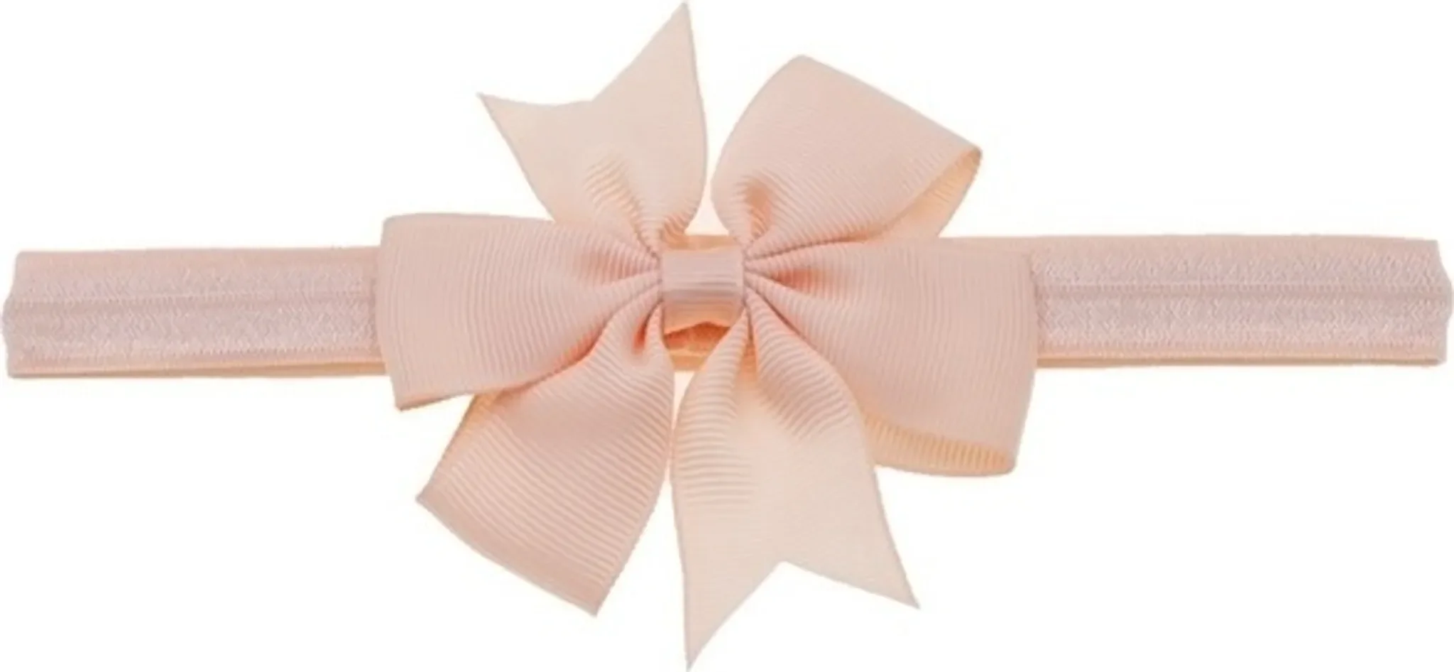 Stirnband für Kinder – hellrosa, elastisch & weich