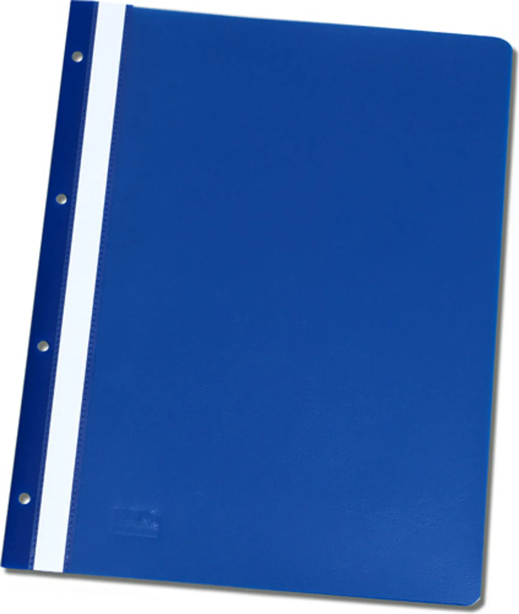 Ablage-Schnellhefter DIN A4 – Blau, mit Lochung & transparentem Deckel