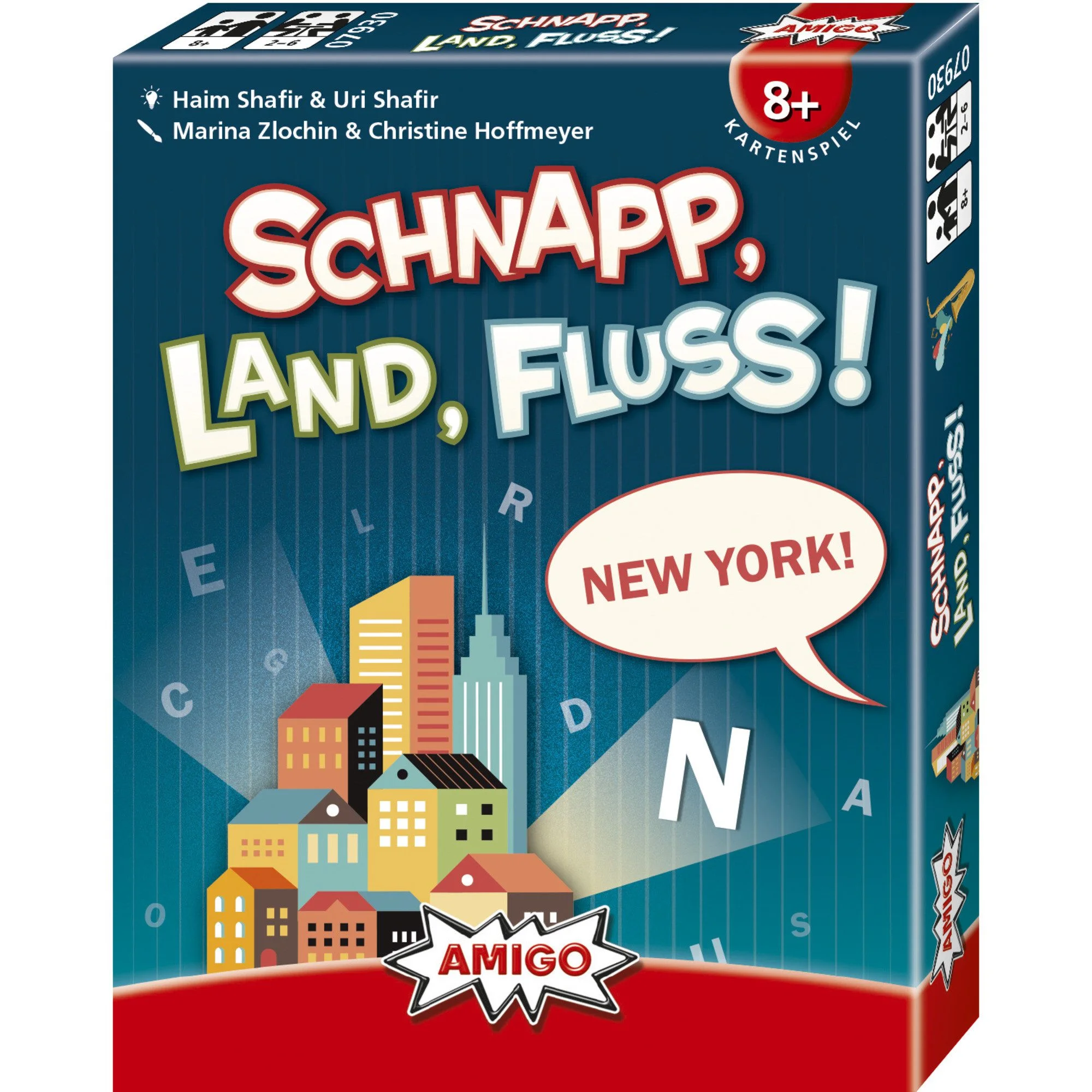 Kartenspiel „Schnapp, Land, Fluss!“ – Reaktions- & Wortspiel für 2–6 Spieler