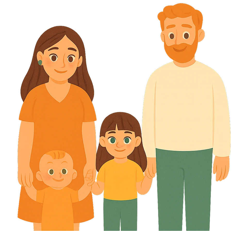 Familie Illustration