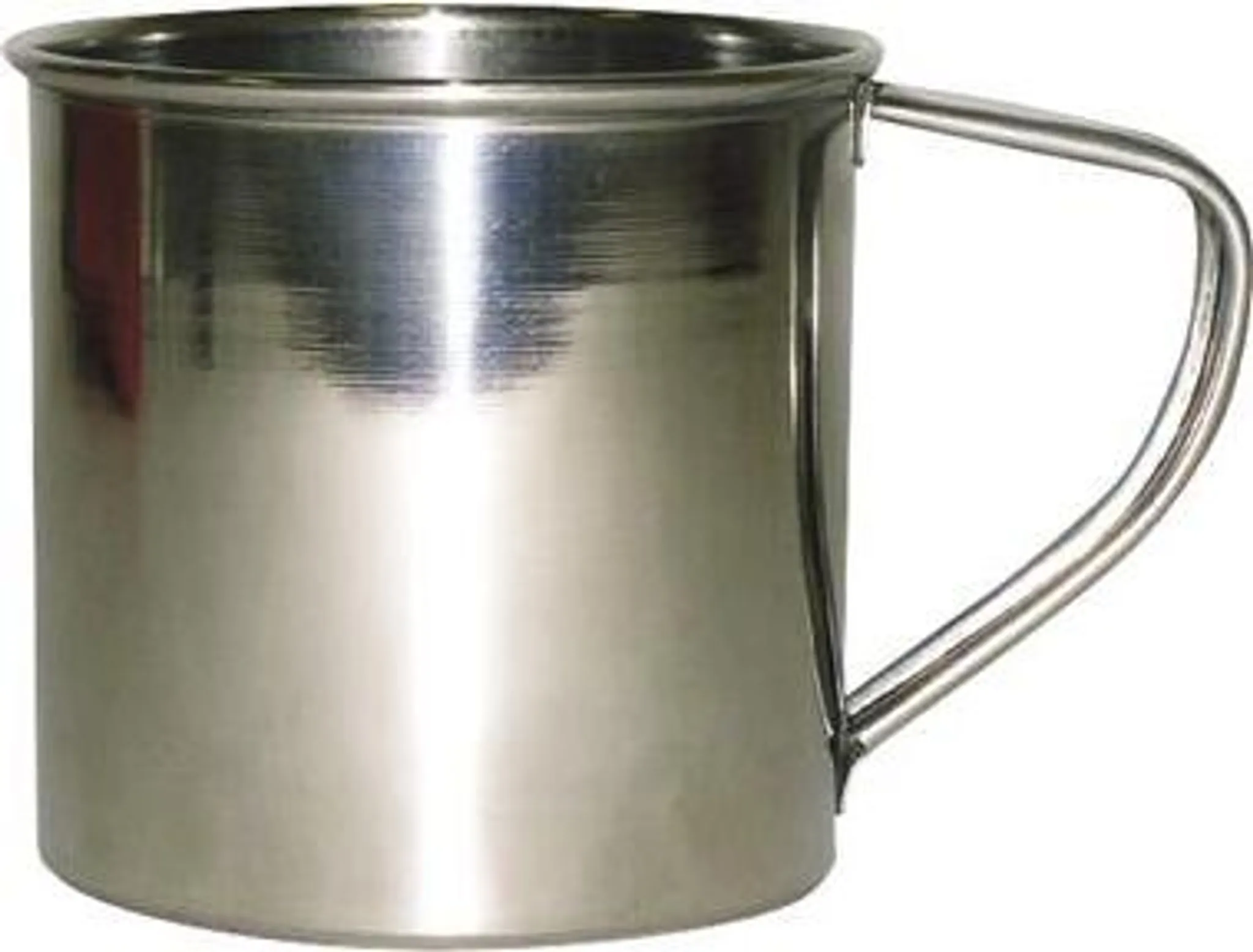 Edelstahl-Trinkbecher 12 cm – 900 ml Campingbecher mit Henkel