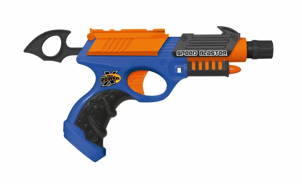 Outdoor-Wurfspiel „Speed Blaster X-Power“ – mit 6 Schaumstoffpfeilen, 20 cm