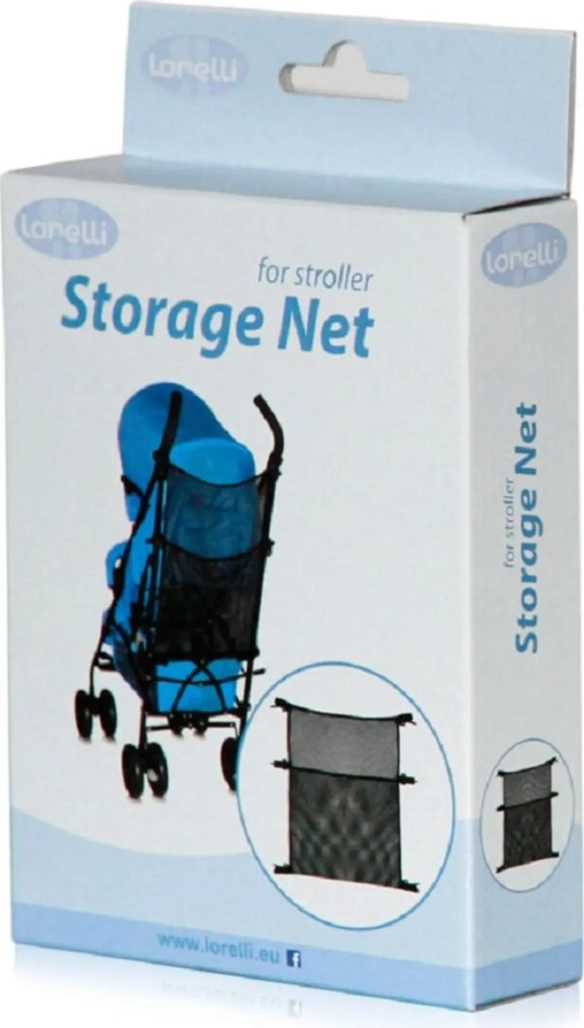 Kinderwagen-Aufbewahrungsnetz – Lorelli, Schwarz