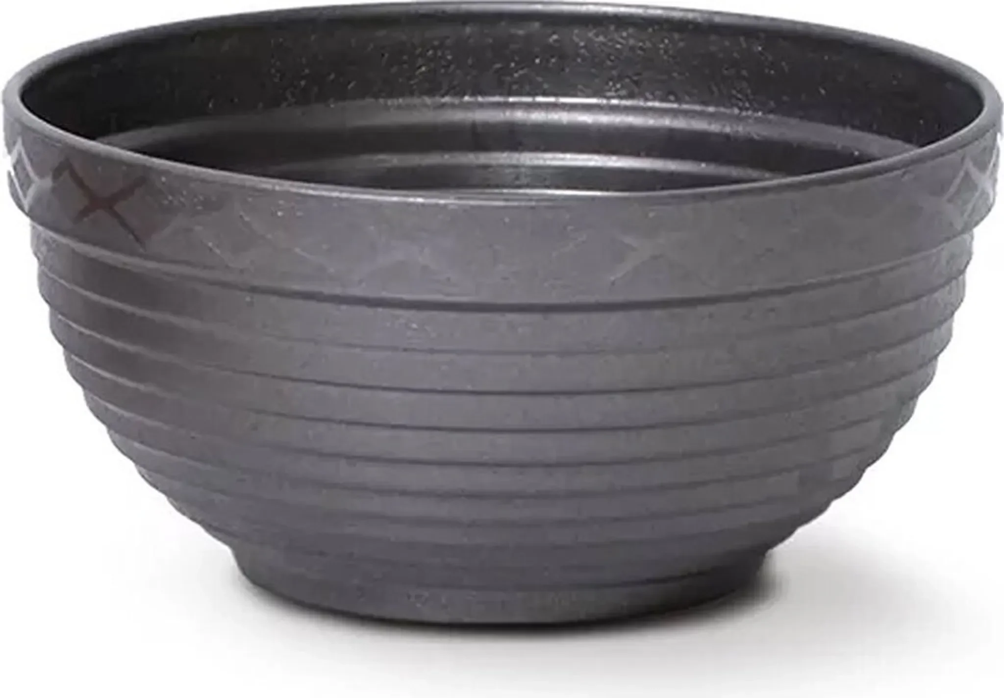 Prosperplast Blumentopf „Misa Collection“ – 2 L, 22,5 cm, Silber/Grau