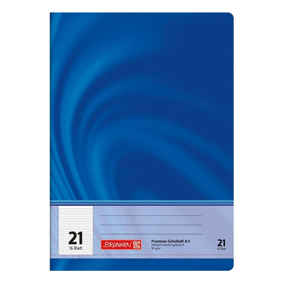 Schulheft „Vivendi“ A4 – liniert (Lineatur 21), 16 Blatt