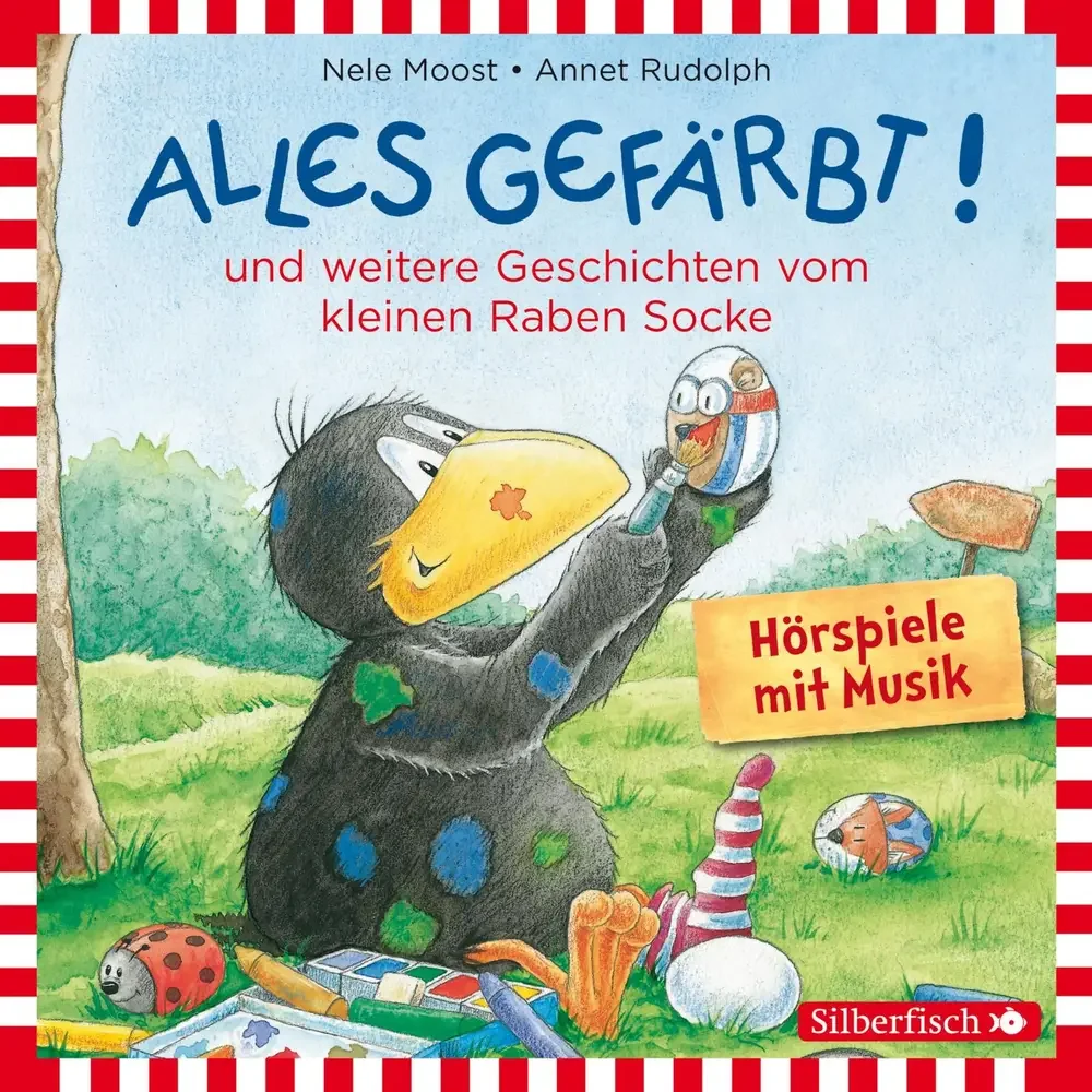 Der kleine Rabe Socke – Alles gefärbt! Hörspiel-CD