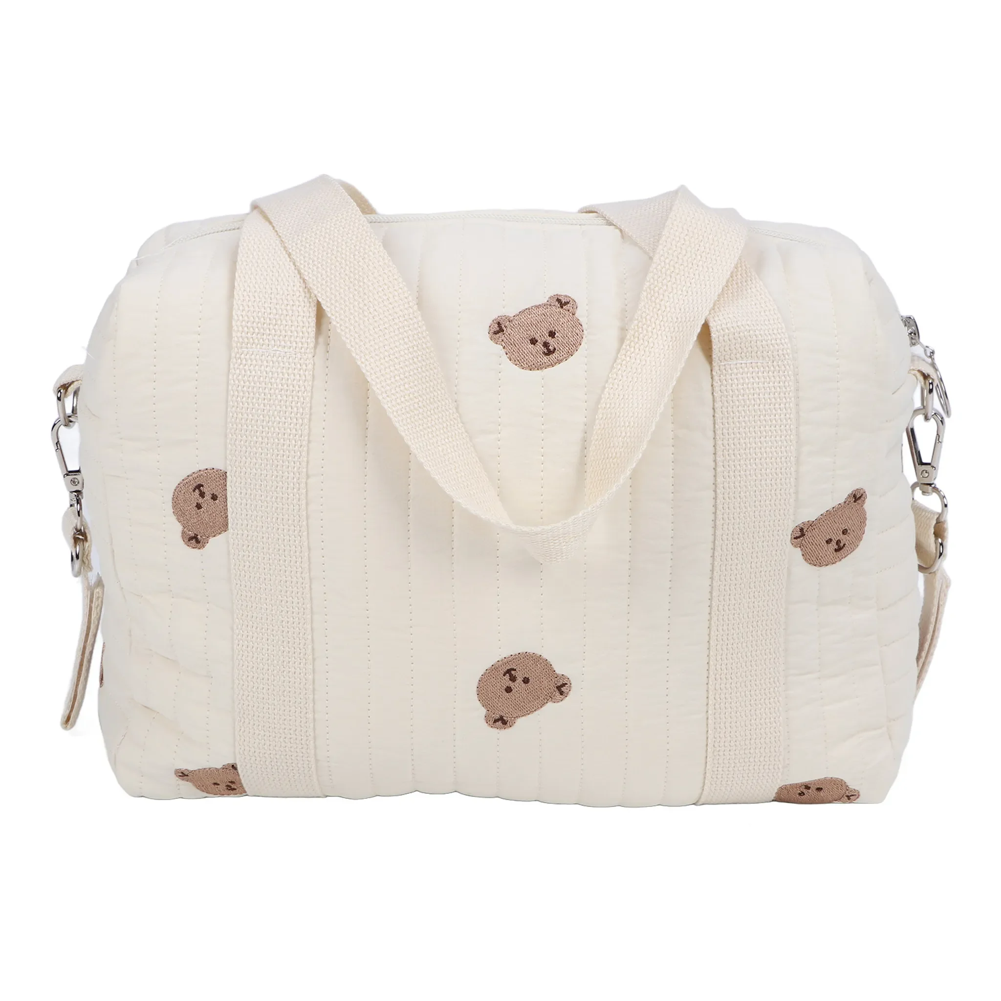 Multifunktionale Kinderwagentasche – Baumwollstoff, Wiederverwendbar