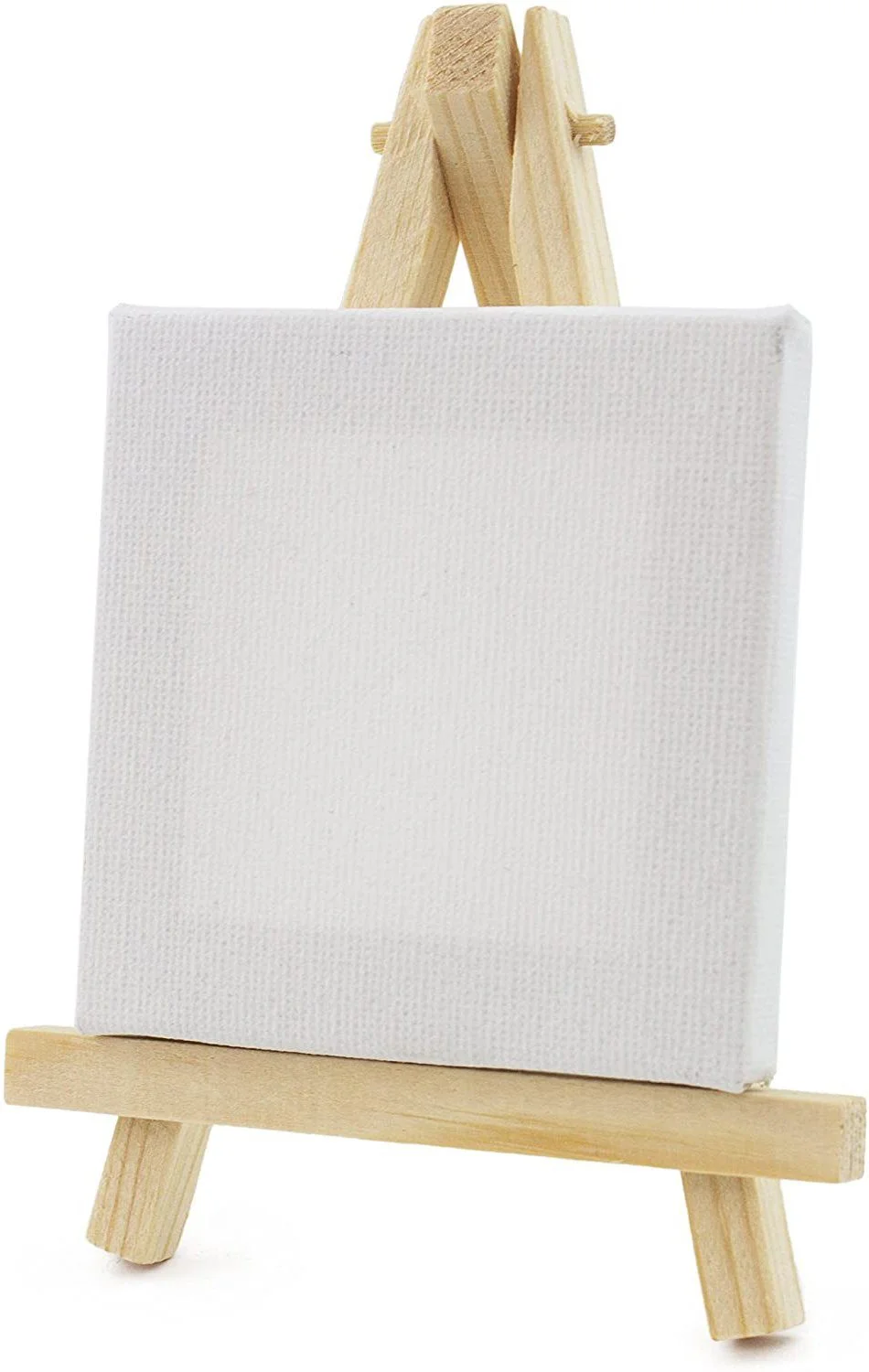 BRUBAKER Mini-Staffelei Set – Miniatur-Keilrahmen mit Leinwand zum Selbstgestalten