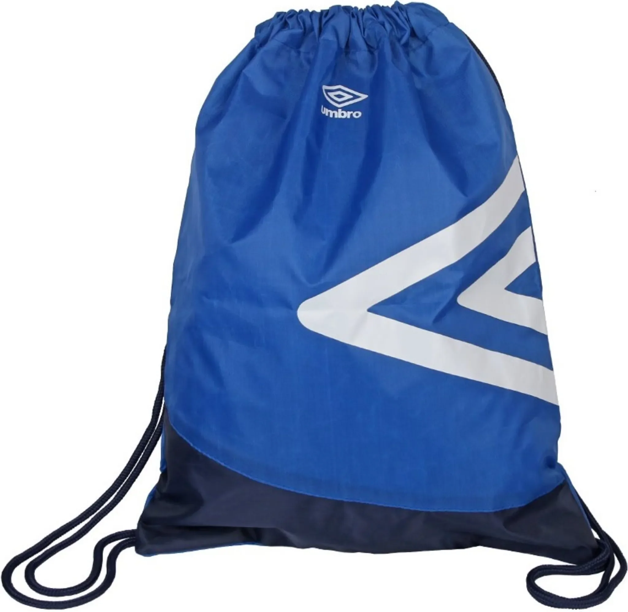 Turnbeutel „Umbro“ – 43 × 32 cm, Blau/Weiß