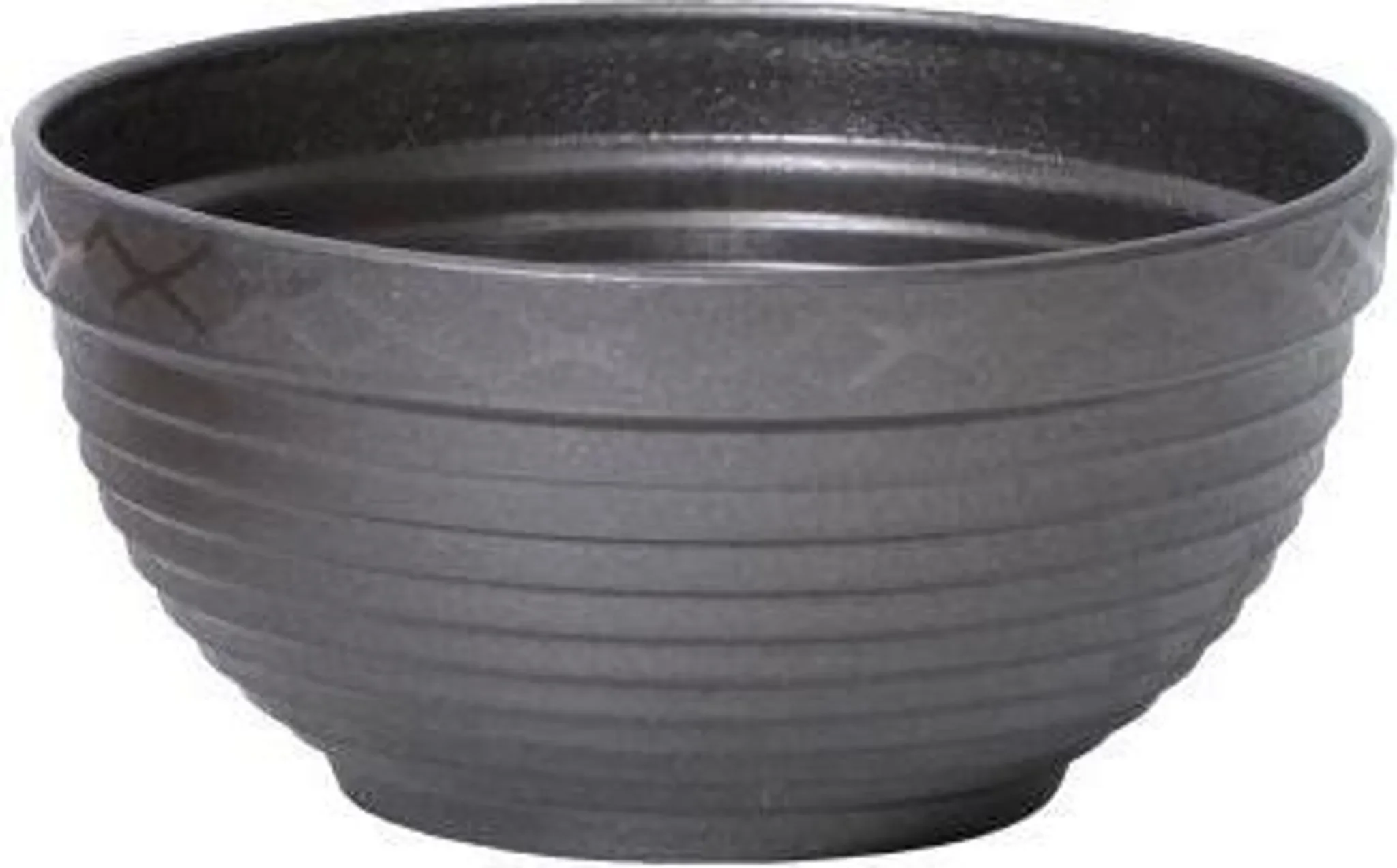 Prosperplast Blumentopf „Misa Collection“ – 2 L, 22,5 cm, Silber/Grau