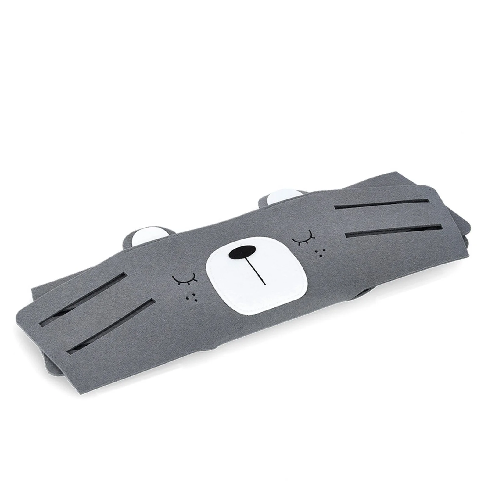 Aufbewahrungsbox aus Filz für Kinderzimmer – Motiv Bär oder Hase, 21×21×17 cm