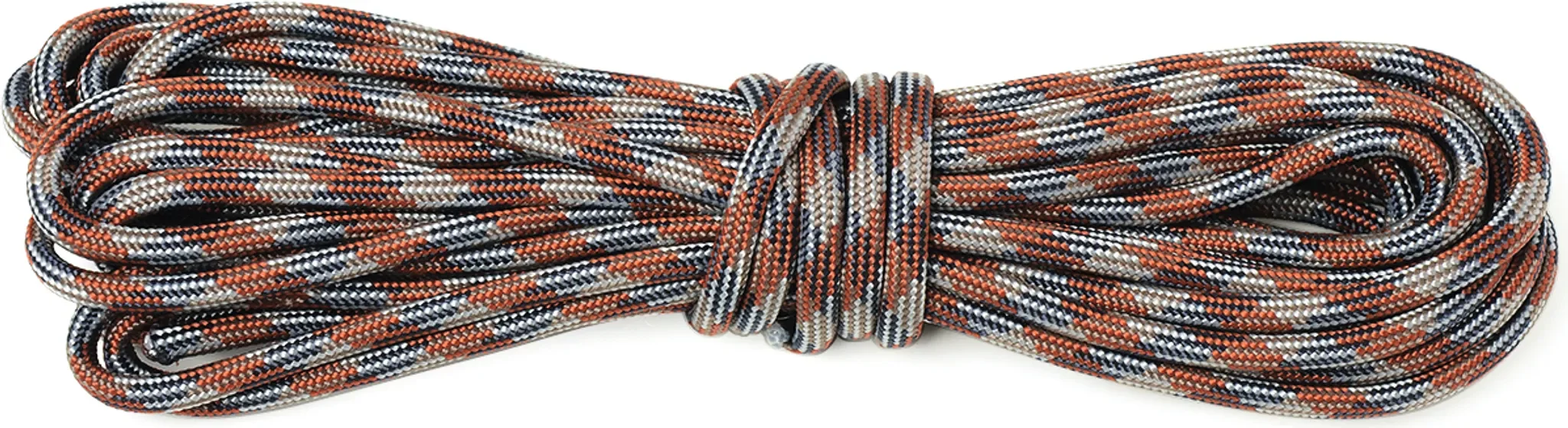 VBS Paracord Schnur 4 mm – 5 m Outdoor-Seil in Hellbraun/Weiß